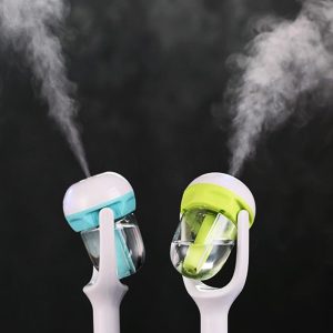 Mini Air Purifier Aromatherapy Essential Oil Diffuser Mist Maker Fogger 12V Car Steam Air Humidifier Aroma Diffuser