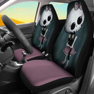 3D Skull Pattern Universal Car Seat Covers