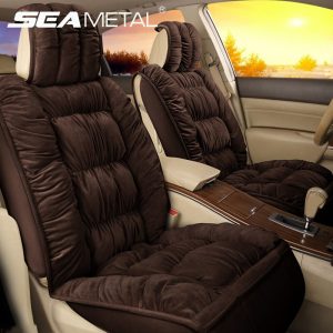 Winter Car Seat Cover Warm Plush Auto Universal