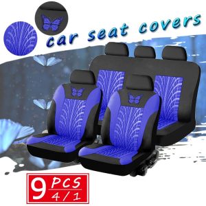 Embroidery Car Seat Covers for Womens Interior