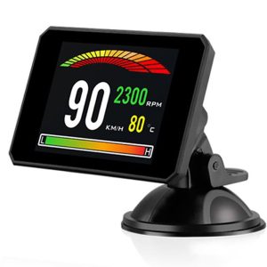 Auto Diagnostic Tool P16 OBD2 Car Engine RPM Gauge