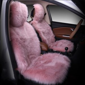 Seat Cover Winter Plush Fur Car Seat Protector