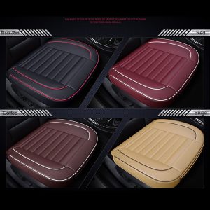 3D Universal Car Seat Cover PU Leather Breathable