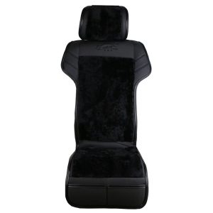 Wool Car Front Seat Cushion Warm Sheepskin Fur Auto Seats