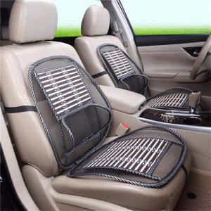Auto Cooling Breathable Massage Seat Cover Bamboo