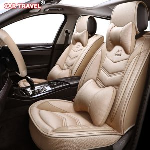 Flax car seat cover for Hyundai i10 i20