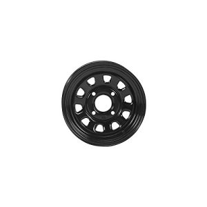 Steel Black Wheel with Machined Finish