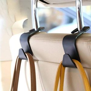 FJCTER Car Vehicle Headrest Hooks with 44 LB Load