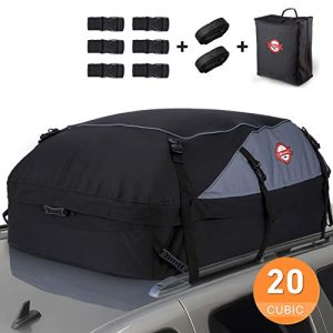 20 Cubic Feet Waterproof Rooftop Cargo Carrier Soft Box Luggage