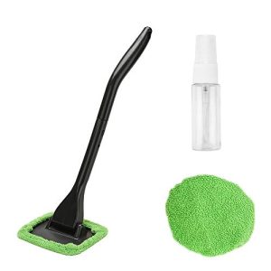 Windshield Cleaning Tool Microfiber Cloth Car Cleanser Brush