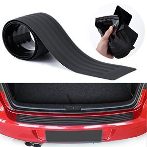 Black Rubber Scratch-Resistant Trunk Door