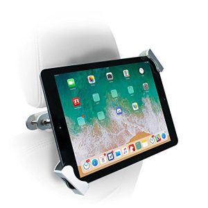 Anti-Theft Tablet Holder for Vehicles, Rotating Back Seat Mount for iPad 10.2-inch