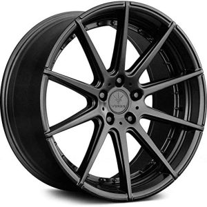 Verde Wheels Insignia Satin Black Wheel