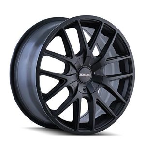 BLACK Wheel with Matte 18 x 8. inches /5 x 112 mm, 40 mm Offset