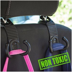ALLTOOLS Car Hooks Back Seat, Headrest Hanger Holder
