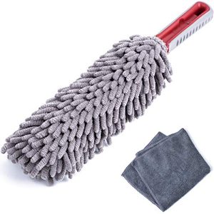 Interior Car Detail Duster - Free Microfiber Towel