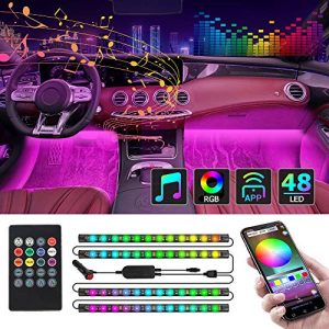 CT CAPETRONIX Interior Car Lights, Car Led Strip Lights Interior