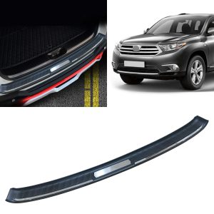 Toryea Rear Interior Bumper Sill Plate Guard Cover