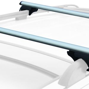 Aluminum Roof Top Cross Bar Set Locking Mechanism