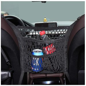 Car Net Pocket Organizer, Timorn Car Purse Holder