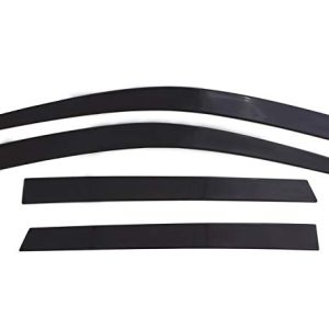 2019 Silverado 1500 Crew Cab Dark Smoke Ventvisor Side Window Deflector