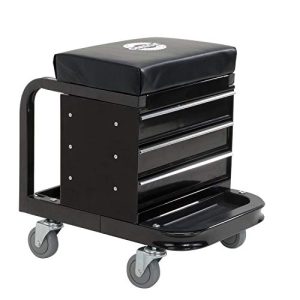 Omega Black Tool Box Creeper