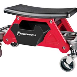 Powerbuilt Heavy Duty Roller Mechanics Seat and Brake Stool