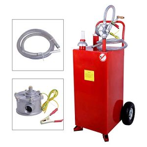 Nurxiovo Pro 30 Gallon Gas Caddy Hand Siphon Fuel