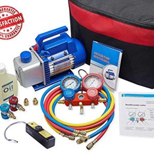 NewPosition 4CFM 1/3HP Air Vacuum Pump HVAC A/C