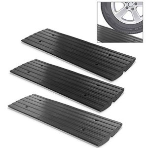 Pyle Car Driveway Adjustable Curb Ramps