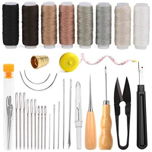 Leather Sewing Upholstery Repair Kit with Sewing Awl