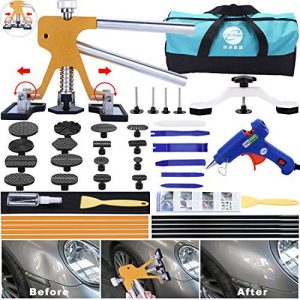 GLISTON 45pcs Paintless Dent Repair Tool Dent Puller Kit