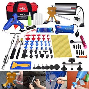 Fly5D 74 Pcs Car Body Paintless Repair Removal Tools