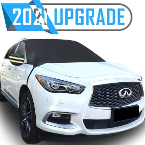 Windshield Snow Cover Large Car Covers with 4 Layovers