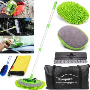 Konpard 7pcs Car Wash Brush Kits