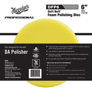 Dual Action Polishing Pad Meguiar’s 6" DA Foam Polishing Disc