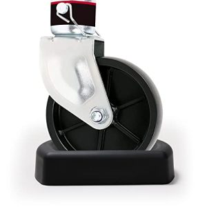 Reinforced Rubber Jack Caster Wheel Dock