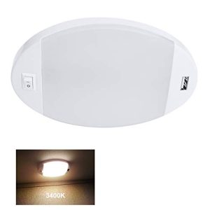 Facon 12V Ceiling Light with USB Charger