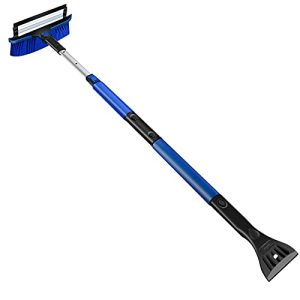 Extendable Car Snow Foam Brush and Ice Scraper