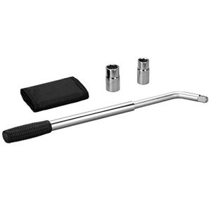 Wheel Wrench with Standard CR-V Sockets 17/19