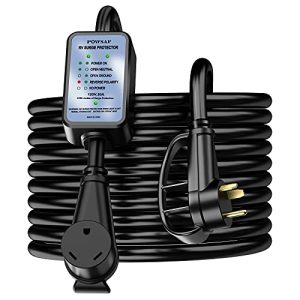 LED RV Extension Cord Surge Protector 30 amp