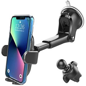 3-in-1 Suction Cup Phone Holder Windshield/Dashboard/Air Vent