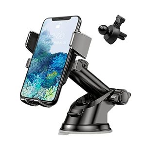 360°Rotatable Car Phone Mount for Windshield Dashboard Air Vent