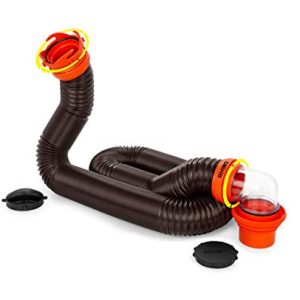Camco RhinoFLEX 15ft RV Sewer Hose Kit