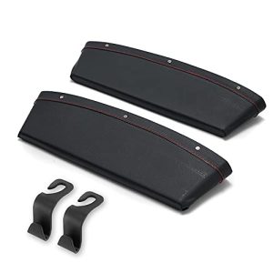 2 Car Seat Gap Filler & 2 Car Seat Hooks