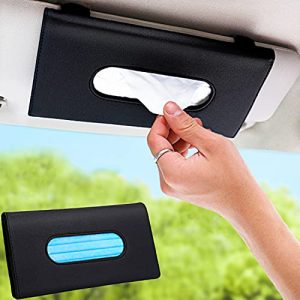 ZKONMEN Car Tissue Holder, Car Mask Holder