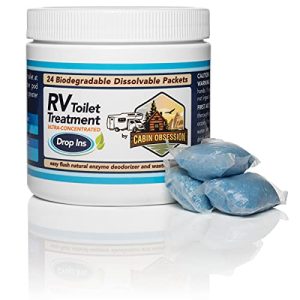 Self-Dissolving RV Toilet Treatment Drop Ins