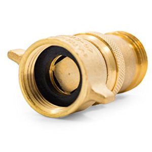 Camco RV Brass Inline Water Pressure Regulator