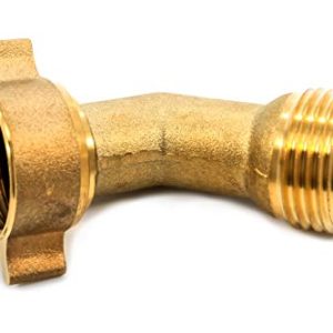 Eliminates Stress and Strain On RV Water Intake Hose Fittings