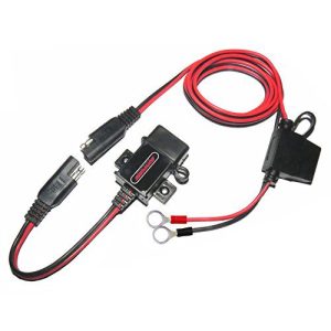 MOTOPOWER 3.1Amp Motorcycle USB Charger Kit